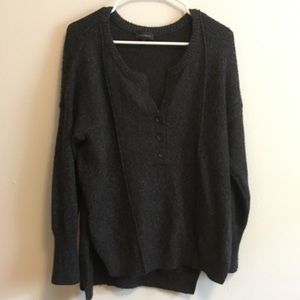 The Limited Gray Sweater